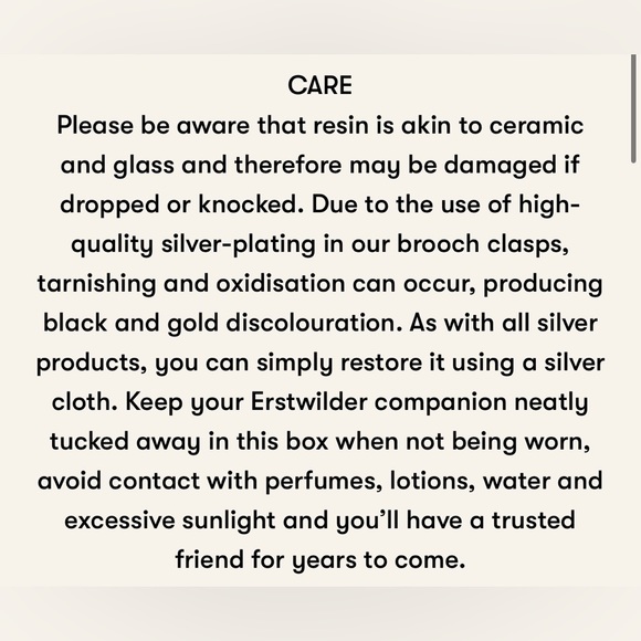 Erstwilder Bouncing Botanical Brooch - Picture 10 of 11